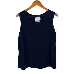 ❗️FLAX By Jeanne Engelhart Top Sleeveless Black Small Rayon